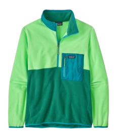 Pull Patagonia Homme Microdini 1/2 Zip P/O Gather Green