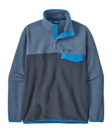 Trui Patagonia Men LW Synch Snap T P/O Smolder Blue