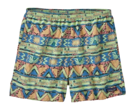 Shorts Patagonia Men Baggies Shorts High Hopes Geo Salamander Green
