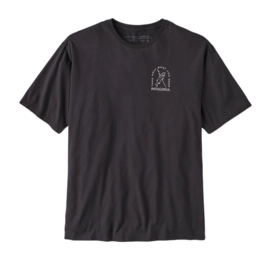 T Shirt Patagonia Homme CTA T Shirt Organic Humble Harvest Ink Black