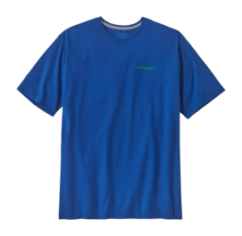 T-shirt Patagonia Homme Sunrise Rollers Responsibili Tee Endless Blue