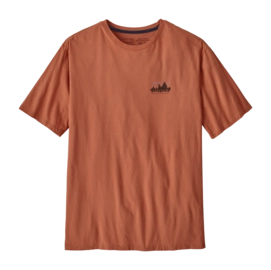 T Shirt Patagonia Homme 73 Skyline Organic T Shirt Sienna Clay