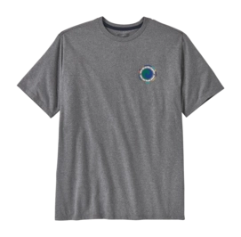 T-Shirt Patagonia Homme Unity Fitz Responsibili Tee Gravel Heather