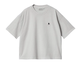 T-shirt Carhartt WIP Femme S/S Nelson T-shirt Sonic Argent
