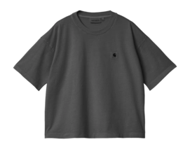 T-shirt Carhartt WIP Femme S/S Nelson Charcoal