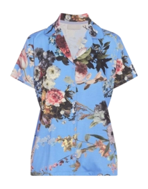 Pyjamashirt Essenza Women Marente Isabelle Azur Blue