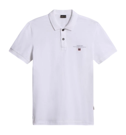 Polo Napapijri Homme Elbas Jersey Bright White