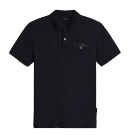 Polo Napapijri Homme Elbas Jersey Blu Marine