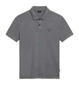 Polo Napapijri Homme Elbas Jersey Grey Owl