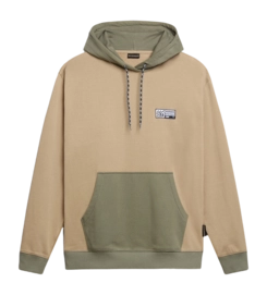 Sweat à Capuche Napapijri Men B-Faber Beige Cornstalk
