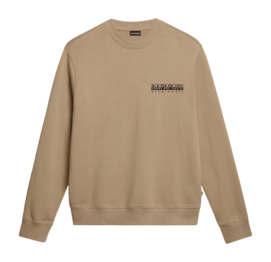 Pull Napapijri Men B-Faber Crew Beige Cornstalk
