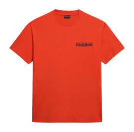T-shirt Napapijri Homme S-Tahi Orange Spicy
