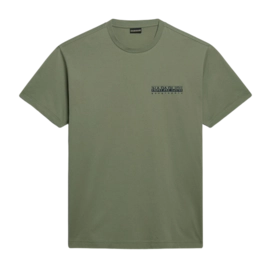 T-shirt Napapijri Homme S-Tahi Green Lichen