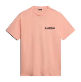 Napapijri T-Shirt Men S-Boyd Pink Salmon '24