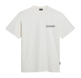 T-shirt Napapijri Homme S-Gouin White Whisper