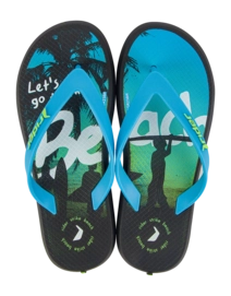 Slipper Rider Kids R1 Energy Black/Blue 2024