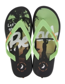 Slipper Rider Kids R1 Energy Black/Green