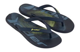 Tongs Rider Men R1 Graphics Blue