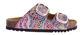 Tongs Scholl Women Noelle Gold Multicolore