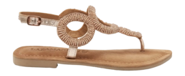 Sandalen Lazamani 33.761 Damen Peach