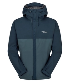 Imperméable Rab Homme Downpour Eco Tempest Blue Orion Blue