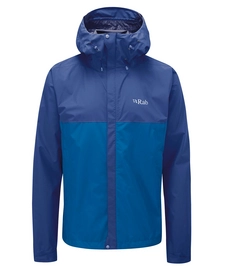 Jacke Rab Downpour Eco Herren Nightfall Blue Ascent Blue