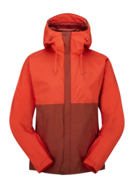 Jas Rab Women Downpour Eco Red Grapefruit Tuscan Red
