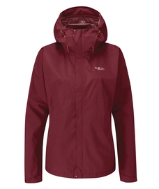Jacke Rab Downpour Eco Damen Deep Heather