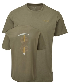 T-Shirt Rab Homme Stance Axe Light Khaki