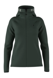 Jacke Peak Performance Rider Mid Zip Hood Damen Alpine Tundra