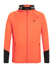 Jacke Peak Performance Rider Mid Zip Hood Herren Orange Adventure BL