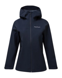 Jas Peak Performance Women Trail Hipe Shell Jacket Blue Steel Sal