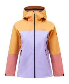 Imperméable Peak Performance Femme Trail Hipe Shell Jacket Desert Blow R1