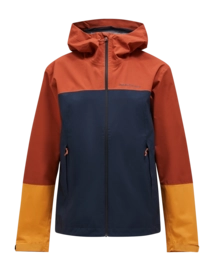 Imperméable Peak Performance Homme Trail Hipe Shell Jacket Spiced Salute