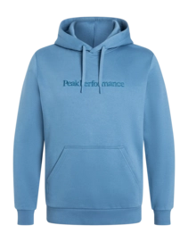 Hoodie Peak Performance Men Big Logo Hood Dark Haze