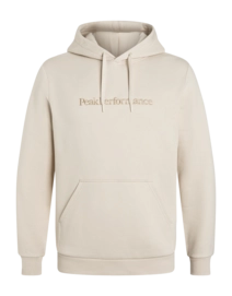 Hoodie Peak Performance Men Big Logo Hoodie Sand Fog '24