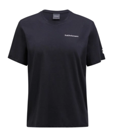 T-Shirt Peak Performance Men Explore Logo Tee Black '24