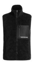 Weste Peak Performance Ground Pile Vest Herren Black