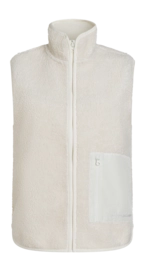 Weste Peak Performance Ground Pile Vest Damen Offwhite