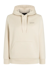 Hoodie Peak Performance Women Logo Hood Sweatshirt Sand Fog '24