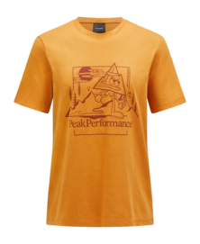 T-Shirt Peak Performance Men Explore Graphic Tee Desert Blow '24