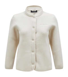 Cardigan Peak Performance Femme Fleece Snap Sand Fog