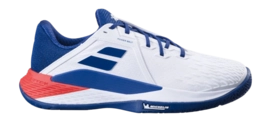 Tennisschoen Babolat Men Propulse Fury 3 All Court White Estate Blue