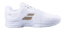 Tennisschuhe Babolat SFX3 All Court Wimbledon Damen White Gold