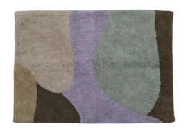 Tapis de Bain Bahne Brun/Lilla