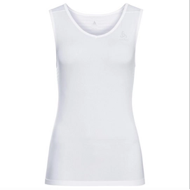 Unterhemd Odlo V-Neck Singlet Performance X-Light White Damen-L