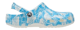 Sandaal Crocs Unisex Classic Duke Print Clog Venetian Blue