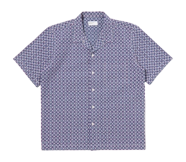 Chemise Universal Works Men Road Tile 1 Cotton Navy