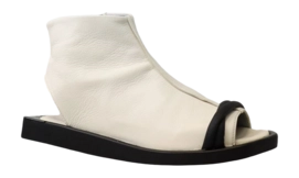 Papucei Saphira White Black Sole