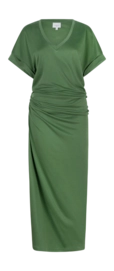 Kleid Dante6 D6Giu Detailed Midi Damen Moss Green